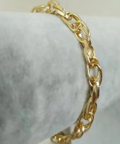 سوار حبل سلسلة مطلي بالذهب بالجملة