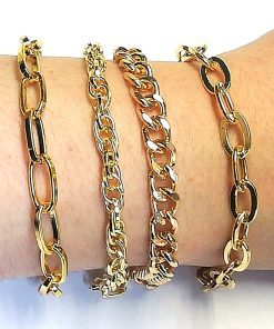 Wholesale Combination Bracelet Gold Plated