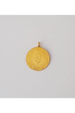 Großhandel 22 Karat vergoldeter Griff Datum Imitation Viertel Goldmünze