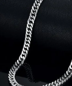 Wholesale Thick 6mm Closely Spaced Flat Chain