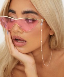 Wholesale Women's Eyeglass Chain Chic Small Bulk Rose