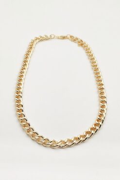 Grossiste Chaine Epaisse Collier Cadena Or Jaune Couleur