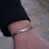 Wholesale Alloy Italian Chain Bracelet Silver