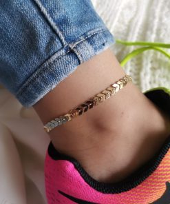Wholesale Roman Model Anklet