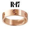 Wholesale Kartier Plain Ring Rose Color Number 17