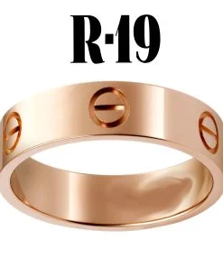 Оптовая продажа Kartier Plain Ring Rose Color Number 19