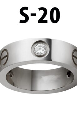 Bague en pierre de karité couleur argent, numéro 20, vente en gros