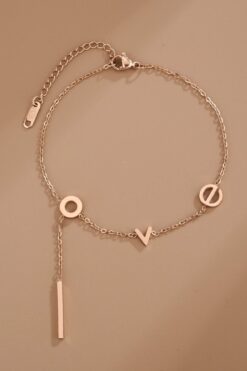 Оптовое золотое ожерелье Love 802