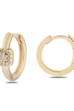 Toptan Altın Renk Zirkon Küpe - 1375 3 dde117726501404da7b6f0683d7edcf3