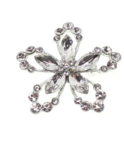 Wholesale Gold Color Shuttle Star Brooch - 1691
