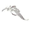 Wholesale Silver Color Shuttle Model Brooch - 1735