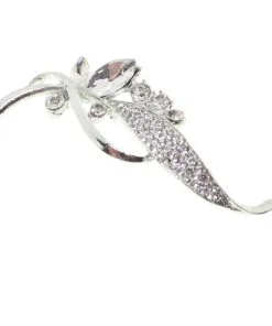 Wholesale Silver Color Shuttle Model Brooch - 1735
