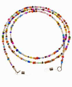 Wholesale Forehead Plated Colorful Trend Sand Beads Colorful Eyeglass Accessories Eyeglass Chain - 1813
