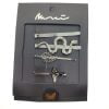 Wholesale Silver Color Snake Combination Side Buckle - 2272