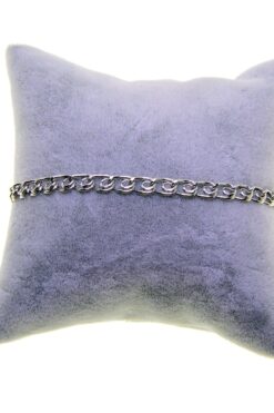 Bracelet unisexe argenté Old Fox, modèle 2697, vente en gros