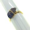 Оптовая Золотой Цвет Натуральный Камень Циркон Кольцо Регулируемый Регулируемый Для Каждого Пальца Смешанные - 2796