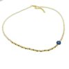 Großhandel Gold Farbe Sand Bead Mixed Sommer Halskette - 2156