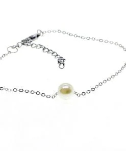 Оптовая продажа серебряного цвета Sf Chain Pearl Bijouterie Bracelet - 2873