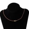 Wholesale Sand Bead Necklace Mixed with Star Coin Model - Customized Design Bead Necklace - 2882