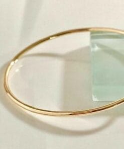 Großhandel Gold Farbe 1 Stück dünne Ajda Armband, Armreif - 3155