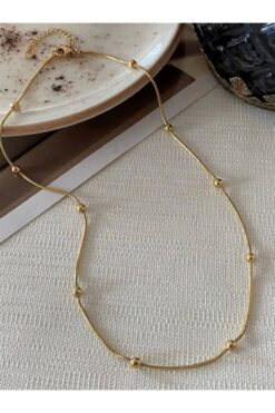 Collier Dorika en acier inoxydable sans ternissure - 3198