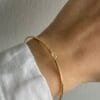 Wholesale Gold Color Spike Bracelet Steel Bracelet - 3210
