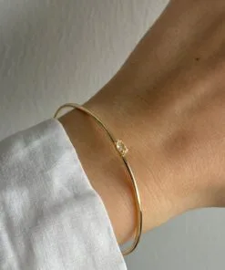 Wholesale Gold Color Spike Bracelet Steel Bracelet - 3210