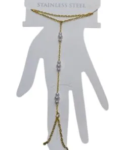 Toptan Altın Renk 3 inci Çelik Şahmeran - 3550