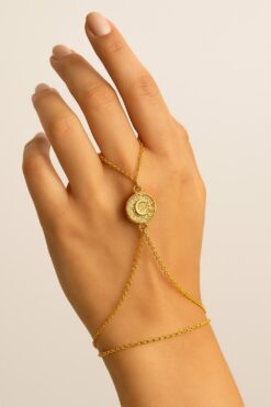 Großhandel Gold Farbe Crescent Star Top Sf Kette Stahl Shahmaran - 3504