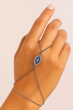 Toptan Gümüş Renk Baklava Göz Top Sf Zincir Çelik Şahmeran - 3505