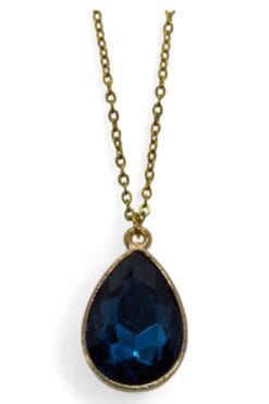 Großhandel Goldfarbe Marineblau Tropfen Modell SF Kette Stahl Halskette - 3728 7 d1ce8e7631e843108c90cd0b3d59375b