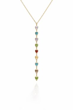 Toptan Altın Renk Sf Kalpli Ye Model Yeni Sezon Çelik Kolye - 3822 4 122faf4ac15946dc87cc3b30c896b2dc