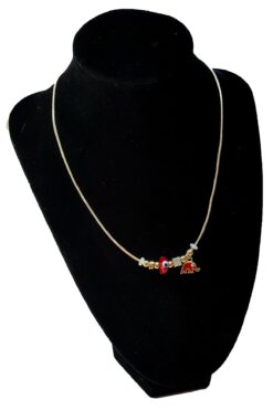 Toptan Altın Renk Kırmızı Mineli Fil Pandora Model Zirkon Kolye - 2760 3 9b0ac2fccfbb436690493daa5d4ec0dd