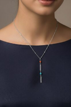 Toptan Gümüş Renk Ezme Zincir İnci Ataç Ye Model Çelik Kolye - 3842 3 b173dfa7d24c41f78f4cfcb0d379ba0c