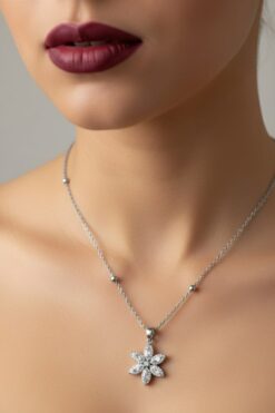 Toptan Gümüş Renk Yıldız Model Top Zincir Çelik Kolye- 3860 3 6bef70a0d3d54228bda5293418ee5cc7