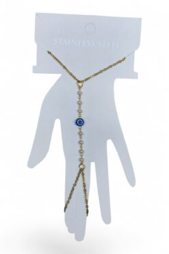 Toptan Altın Renk Göz İnci Çelik Şahmeran - 3872 5 24d97b15f5844cec97ac31e841a00fdb