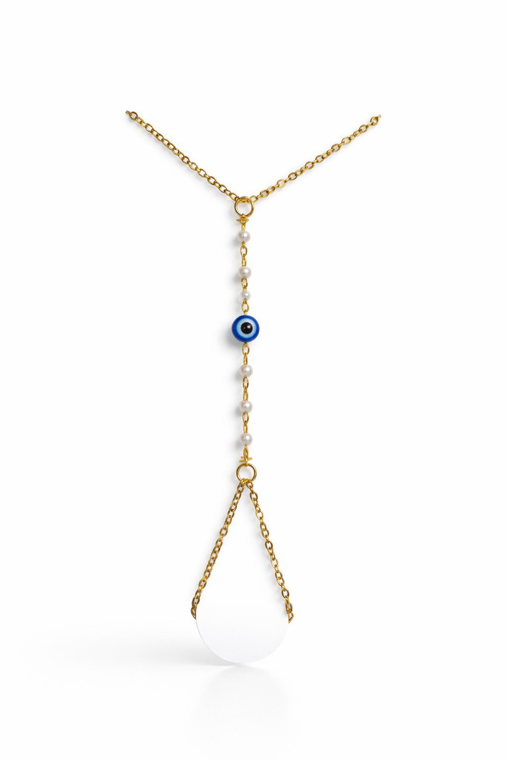 Toptan Altın Renk Göz İnci Çelik Şahmeran - 3872 2 Toptan Altın Renk Göz İnci Çelik Şahmeran - 3872 - Görsel 2